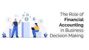 The role of financial accounting in decision making