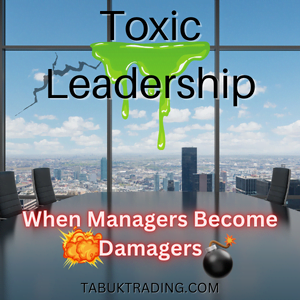 Toxic Leadership - When Managers become Damagers